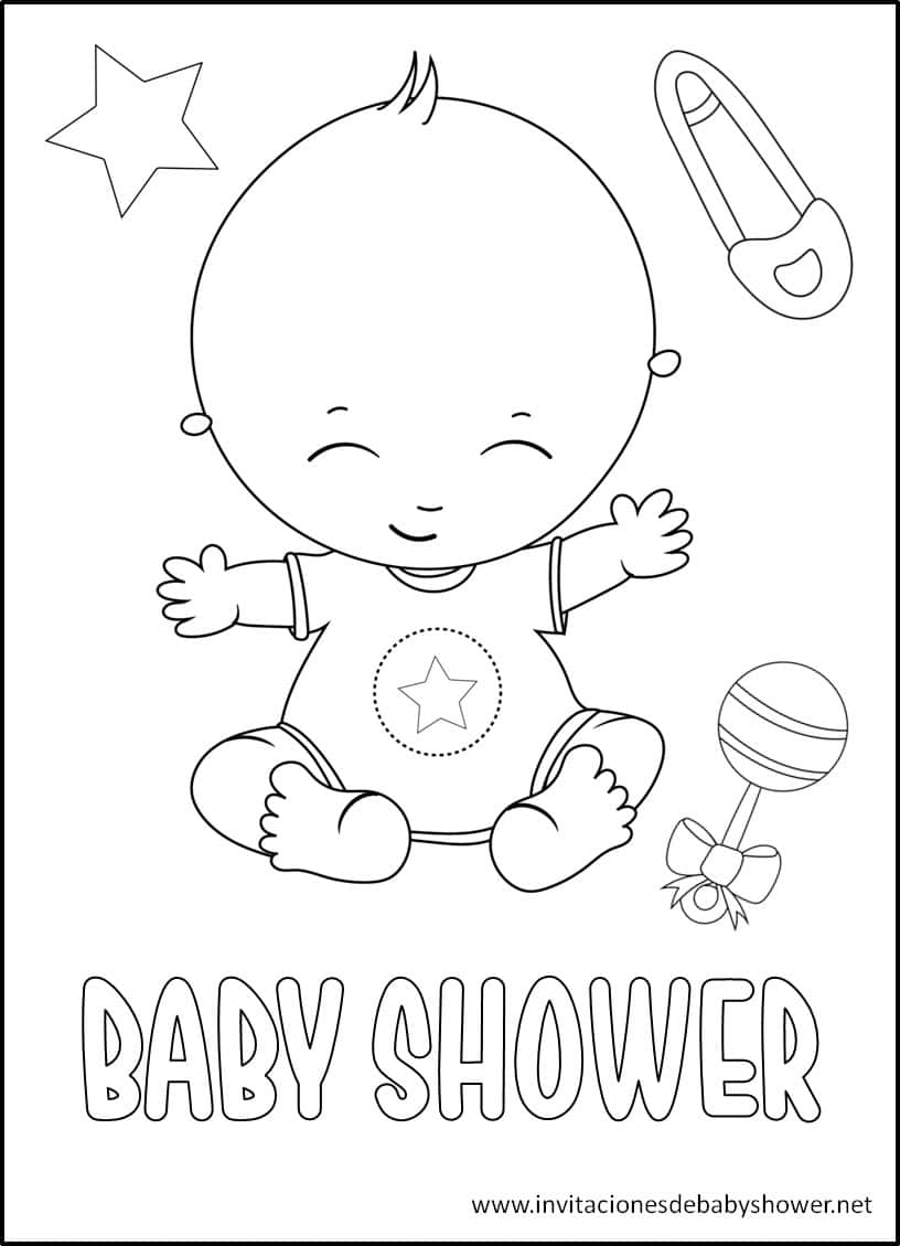 26 Images Of Cosas Para Baby Shower Baby Shower Nino - Dibujos